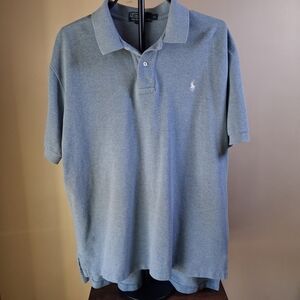 Polo Raloh Lauren Men's Light Blue Polo; Size XL